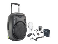 Sistemas Portáteis com Bateria Ibiza  Coluna Amplificada 15
