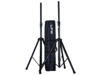 Suporte para coluna com bolsa/Suportes de Coluna Ibiza Conjunto 2 Suportes P/ Colunas C/ Bolsa 1.8m 30kg  SS01B