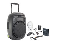 Sistema Portátil com Bateria/Sistemas Portáteis com Bateria Ibiza PORT12VHF-MKII Sistema Portátil a Bateria até 7h 700W