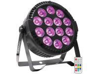 Projector LED PAR Ibiza Projector PAR c/ 14 Leds 6W RGBW DMX THINPAR-14X6W-RGBW
