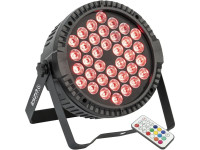 Projector LED PAR Ibiza  Projector PAR C/ 36 LEDS 1W RGB DMX