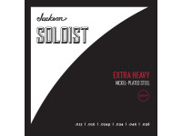 Jogo de cordas .012/Jogo de cordas .012 Jackson Soloist Strings Drop Extra Heavy .012-.058