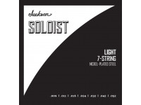  Conjunto de cordas para guitarras elétricas/Jogos para guitarra de 7 cordas Cordas Jackson® Soloist™ Strings 7 String, Light .009-.052