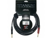 Cabo para Instrumento Klotz Cabo guitarra Titanium Silent 3m