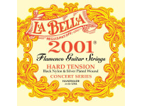 Jogo de Cordas para Guitarra Flamenca/Cordas para guitarra clássica La Bella  2001 Flamenco Hard