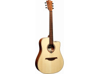 Guitarra Dreadnought/Guitarra Acústica LAG   DREADNOUGHT Cutaway Natural GLAT70DCE 