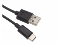 Cabo USB/Diversos Lanberg   Cabo USB-A 2.0 Macho / USB-C Macho 1m Preto