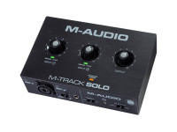 Interface Áudio USB M-Audio  M-Track Solo Interface Áudio USB 2 Canais
