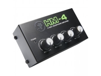 Amplificador para Auscultadores/Amplificadores para auscultadores Mackie HM-4 Amplificador Auscultadores 4 Canais