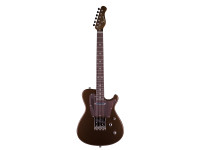  Guitarra elétrica/Guitarras formato Single Cut Magneto U-One U-Wave Classic Metallic Brown with Gig Bag