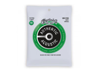 Jogo de cordas .010 Martin  AUTHENTIC SILKED BRONZE 80/20 EXTRA LIGHT 10-47 CMAMA170S