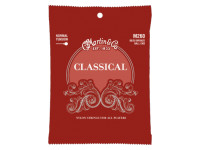 Cordas para guitarra clássica Martin  Classical Clear & Silver (Ball End) Tensio Normal 28-43