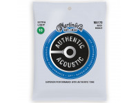 Jogo de cordas .010 Martin  MA-170 Authentic Acoustic Set 