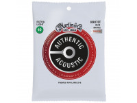Jogo de cordas .010 Martin  MA-170T Authentic Acoustic Set 