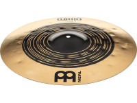 Pratos Crash de 16 Meinl  Classics Custom Dual 16'' Crash CC16DUC
