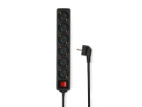Extensão Eléctrica/Extensão Eléctrica Nedis Extensão Elétrica 6x Schuko C/ Interruptor 1.5m