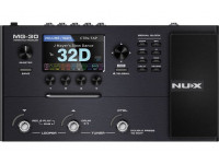 Pedaleira para guitarra elétrica/Pedaleiras para guitarra elétrica Nux MG-30 Pedaleira para Guitarra Elétrica 30 Amps e 8 IRs
