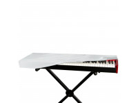 Capas para teclado On Stage  Stands KDA7061W 61-Key Keyboard Dust Cover