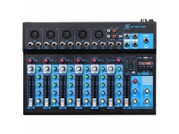 Mesa de Mistura Analógica OQAN MIXER Q7 MK2 USB 