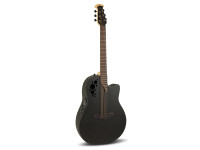 Guitarra Acústica Electrificada/Guitarra Acústica Ovation  Pro Series Elite 2078TX Deep Contour Black Textured