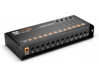Fonte de alimentação multipedal/Transformadores Palmer PWT 12 MK 2 Fonte Alimentação Universal até 12 Pedais