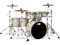 Conjuntos de bateria sem ferragens DW PDP CONCEPT Maple CM7 TWISTED IVORY Kit 7-pc BD 22