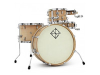Conjunto de Bateria/Conjuntos de bateria sem ferragens Dixon PODL520SN Little Roomer 5pc Satin Natural Lacquer