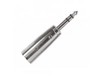 Adaptador/Adaptadores e conversores Proel  AT305 Adaptador XLR Macho para Jack Stereo 6,3mm