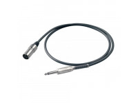 Adaptador Jack 6.3mm - XLR/Adaptadores e conversores Proel  BULK220LU3 3 metros