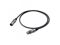 Cabo XLRM / XLRF/Cabos XLR / Microfone Proel  BULK250LU10 10m 