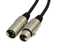 Cabo XLRM / XLRF/Cabos XLR / Microfone Proel  BULK250LU3 3m 