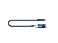 Cabos de áudio Quiklok RKSA/150-1 Rca - Mini Jack 1m 
