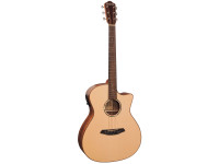 Guitarra Acústica com Captador/Guitarra Acústica Rathbone No.3 - Englemann Spruce/Koa E/Cu