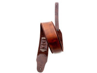  Correia para guitarra / baixo/Outras Correias RightOn  Correia Mojo Bassman Charm 035 Castanha
