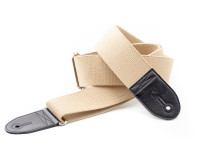  Correia para guitarra / baixo/Outras Correias RightOn  Correia Roadrunner Cream Basic Beige 026