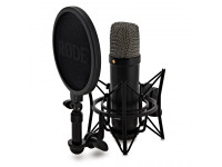 Microfone de membrana grande Rode  NT1 Signature Black (Novo NT1-A)