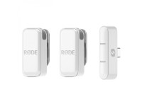 Sistema de microfone sem fio para smartphones/Acessórios para dispositivos mobile Rode  Wireless Micro White