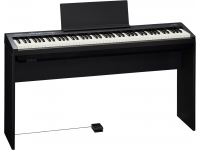 Pack de piano/Pianos Digitais de Móvel Roland FP-30X-BK PRETO + MÓVEL Roland KSC-70-BK