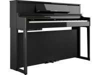 Pianos Digitais de Móvel Roland LX5-PE PRETO POLIDO Piano Digital Móvel 10 ANOS GARANTIA
