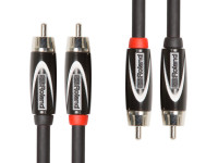 Cabo de Instrumento/Cabos de áudio Roland RCC-3-2R2R Cabo Audio RCA Duplo 1m Garantia Vitalícia