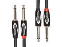 Cabos de áudio Roland RCC-5-2814 Cabo Audio Jack Duplo mono 1.5m Garantia Vitalícia