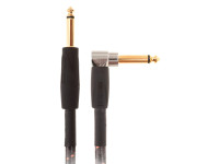 Cabo de Instrumento/Cabo para Instrumento Roland RIC-G5A GOLD Series Cabo Audio Instrumento Jack reto/angulado mono 1.5m Revestimento em Malha Garantia Vitalícia