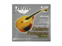Cordas para Guitarra Portuguesa Rouxinol Jogo de Cordas Guitarra Portuguesa R10C Coimbra