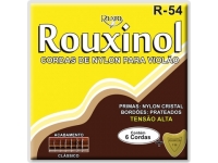 Cordas para guitarra clássica Rouxinol Jogo Cordas Guitarra Nylon Clássica Tensão Alta R54