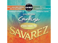 Jogo de Cordas para Guitarra Clássica/Cordas para guitarra clássica Savarez  Cantiga Premium 510 MRJP Mixed