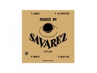 Cordas para guitarra clássica Savarez Jogo de Cordas Nylon Guitarra Clássica 520R