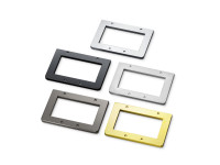 Peças/Pontes para Baixo Schaller 3D-4 - 1 Underlay/Shim/Spacer 3 mm Preto