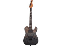  Guitarra elétrica/Guitarras formato T Schecter PT Standard Burl Black Fade Burst