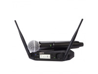 Sistema sem fios com microfone de mão Shure  GLXD24+/SM58