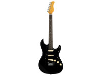  Guitarra elétrica/Guitarras formato ST Sire  Larry Carlton S3 BK New Gen